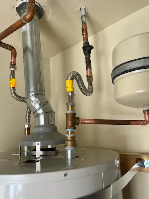Water heater installation and plumbing repair in Baileyville